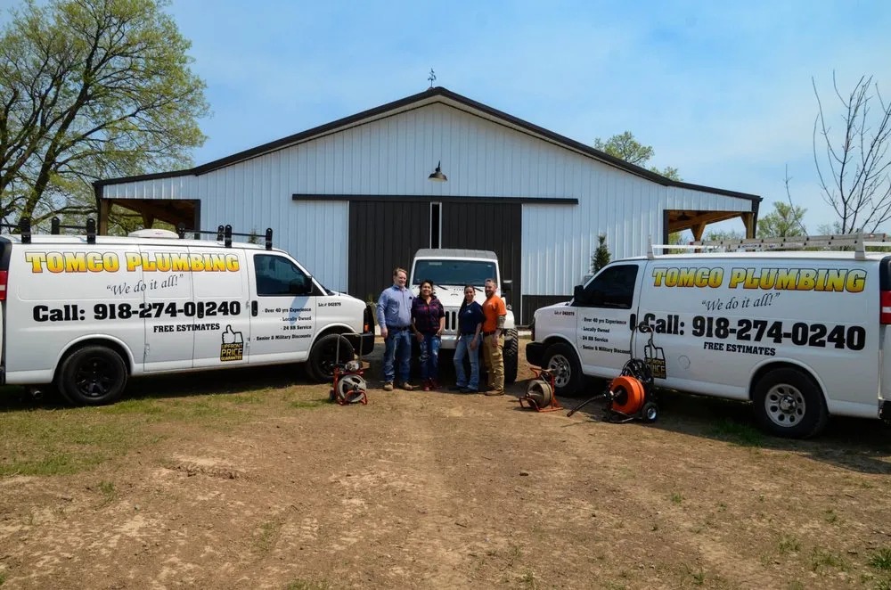 Slide of Tomco Plumbing