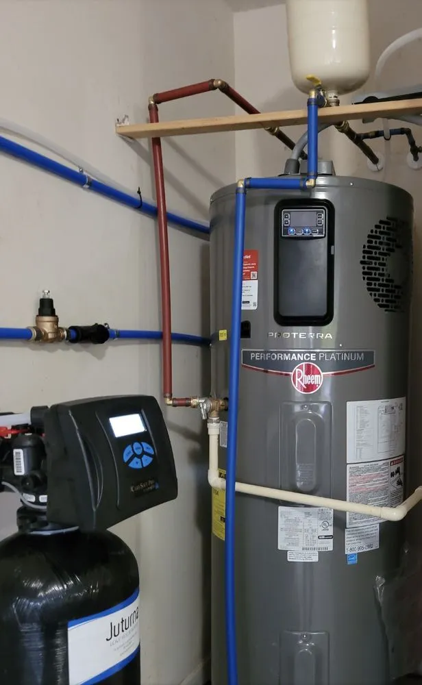 Slide of Tommy Dunson plumbing