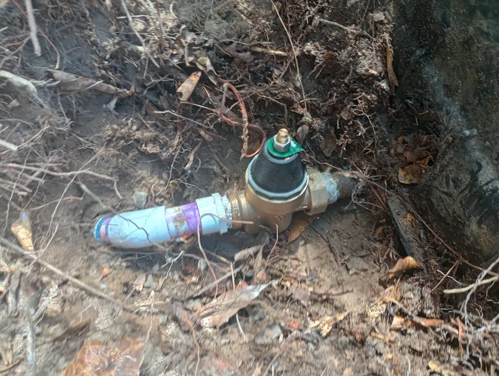 Slide of Tommy Dunson plumbing