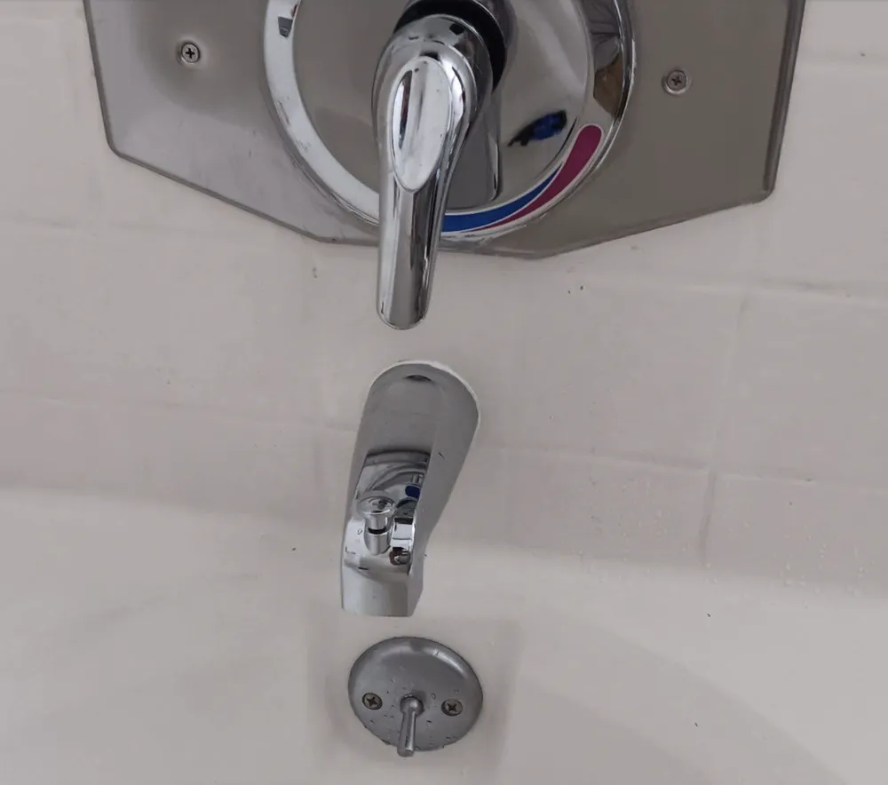 Slide of Tommy Dunson plumbing