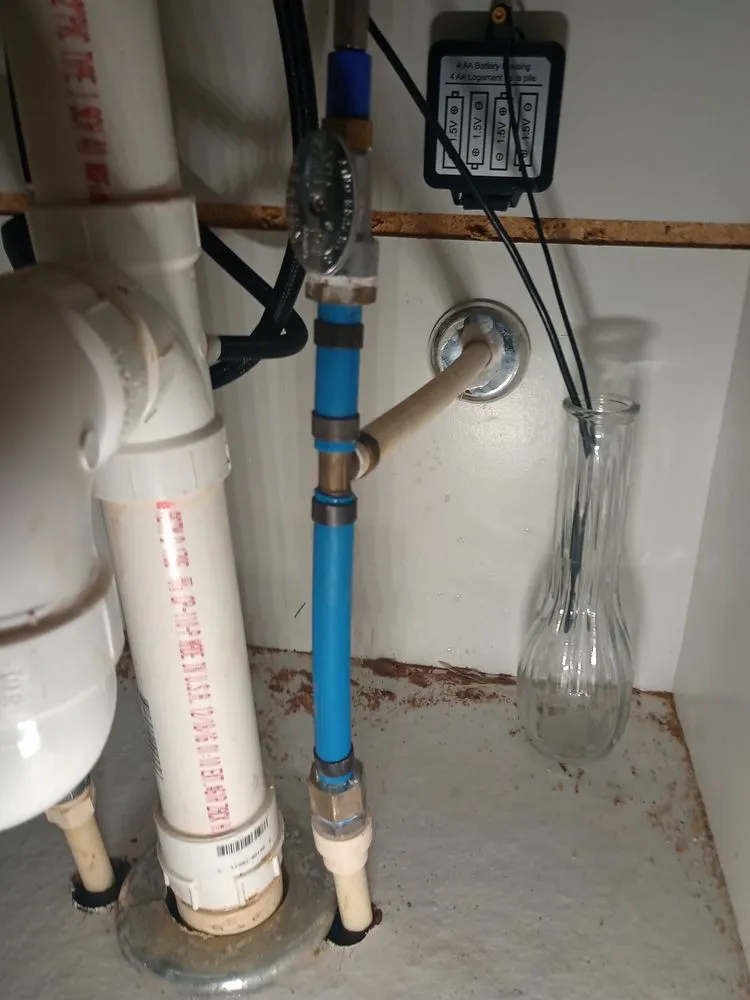 Slide of Tommy Dunson plumbing