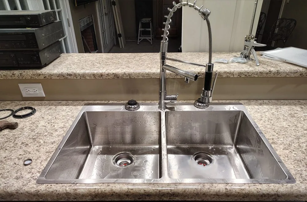 Slide of Tommy Dunson plumbing