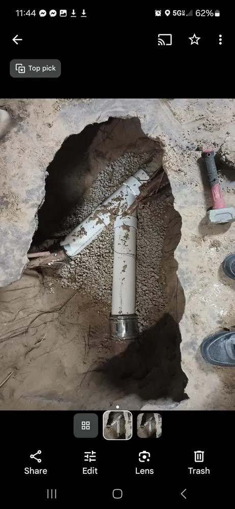 Slide of Tommy Tees Plumbing