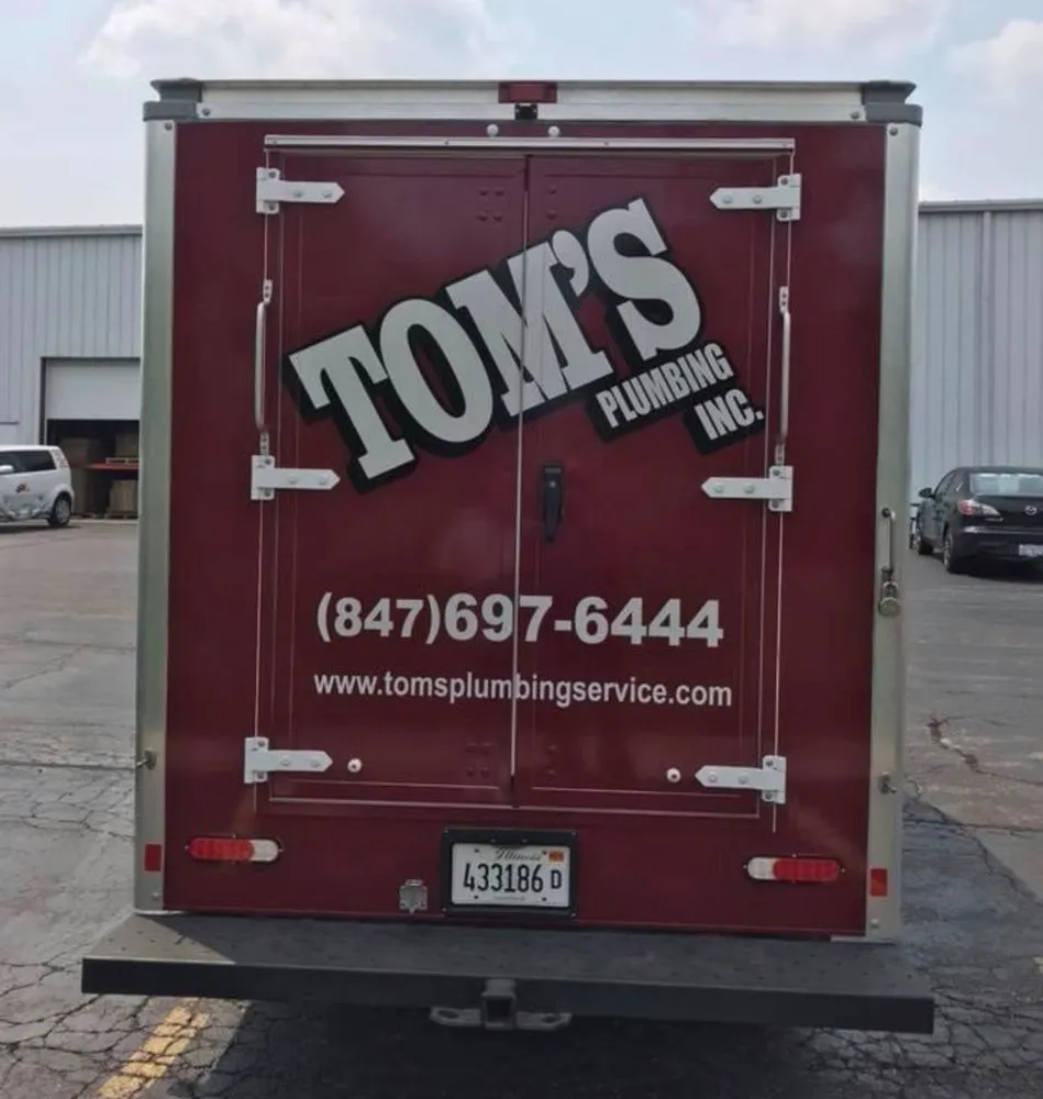 Slide of Tom's Plumbing Inc