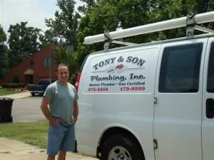 Slide of Tony and Son Plumbing
