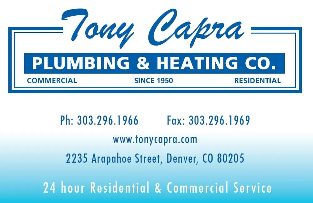 Slide of Tony Capra Plumbing & Heating