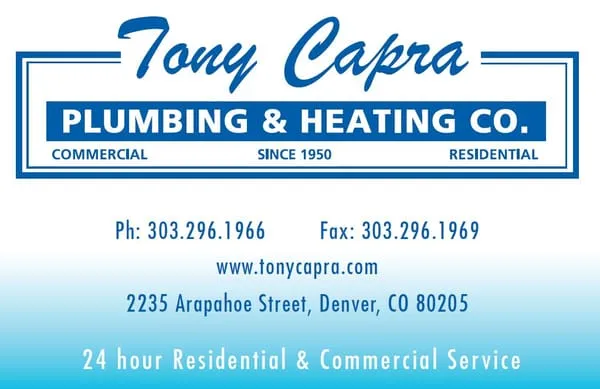 Tony Capra Plumbing & Heating Logo
