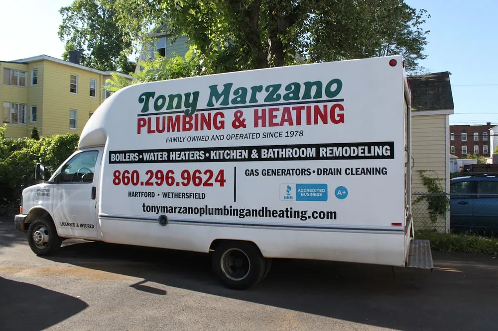 Slide of Tony Marzano Plumbing & Heating