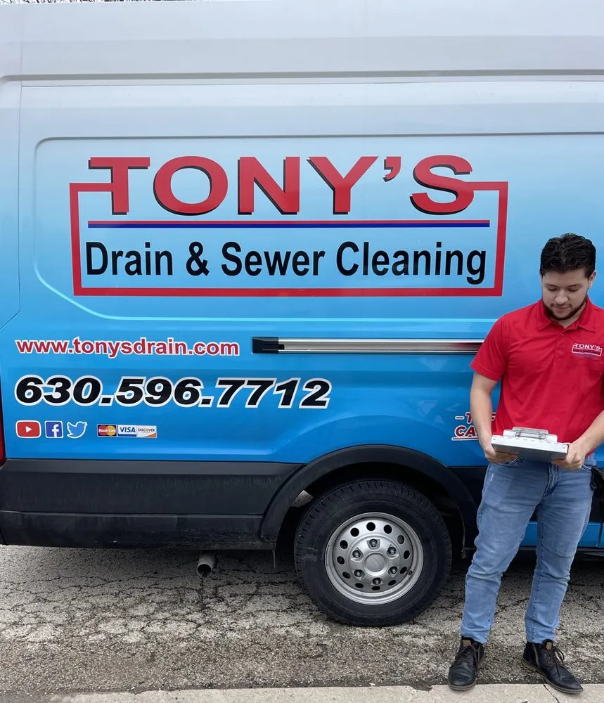 Slide of Tony's Drain & Sewer Cleaning