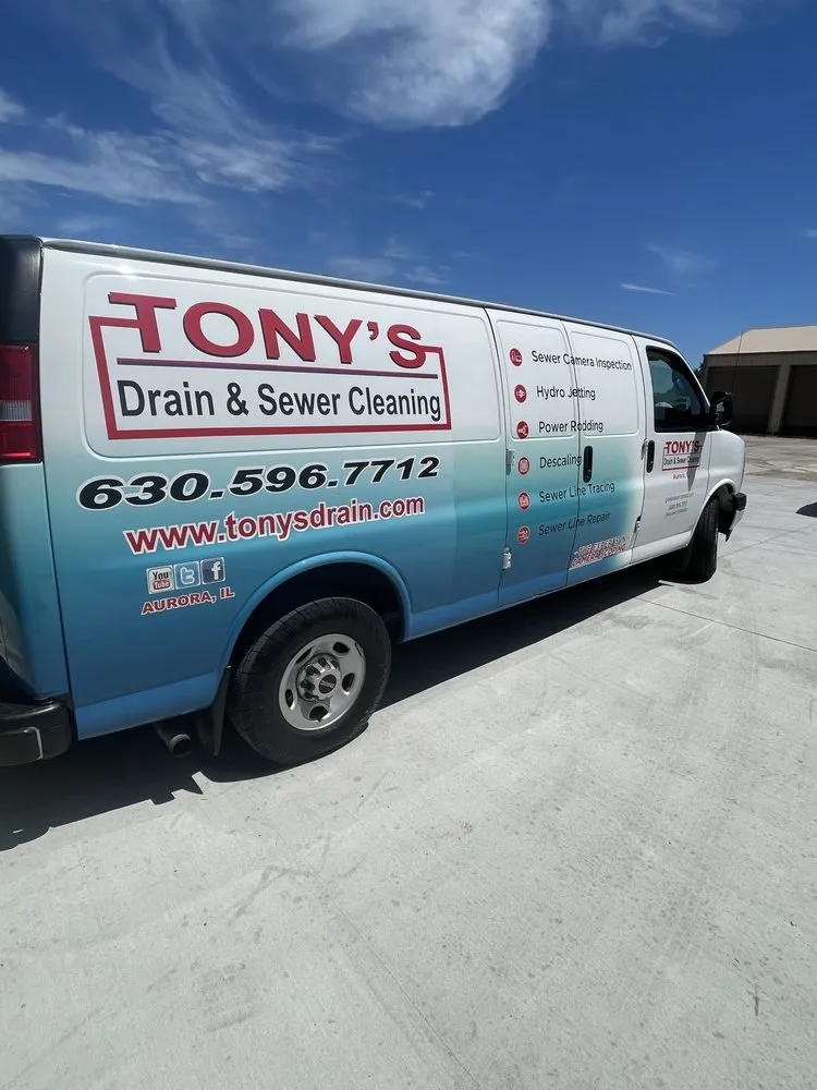 Slide of Tony's Drain & Sewer Cleaning