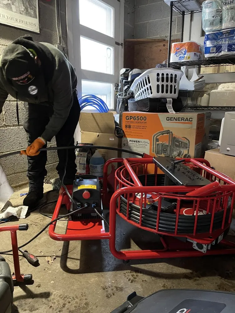 Slide of Tony's Drain & Sewer Cleaning