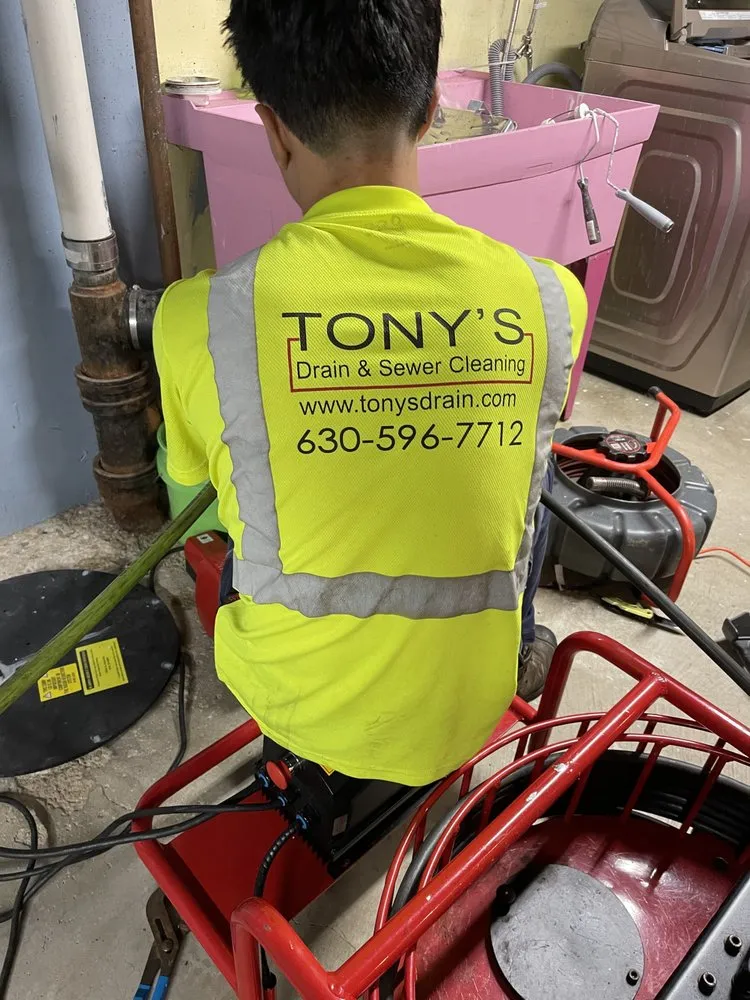 Slide of Tony's Drain & Sewer Cleaning