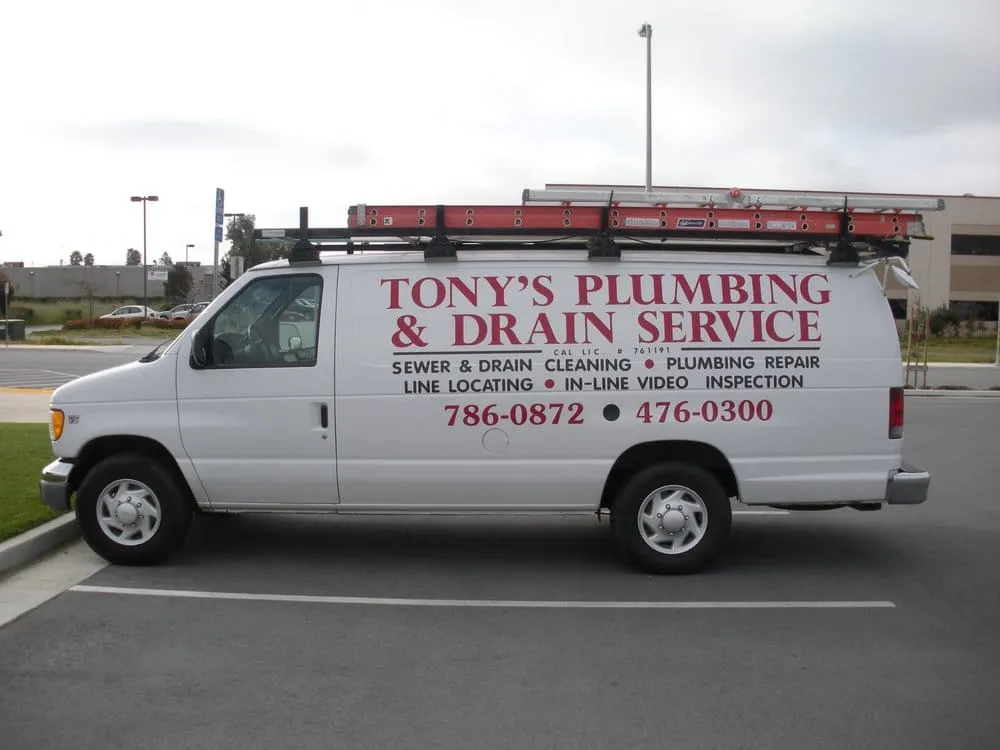 Slide of Tony's Plumbing & Drain Service