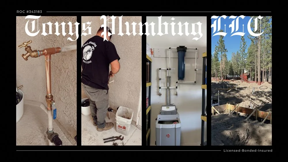 Slide of Tony’s Plumbing