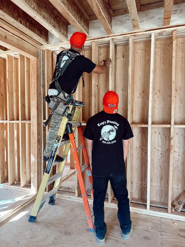 Slide of Tony’s Plumbing