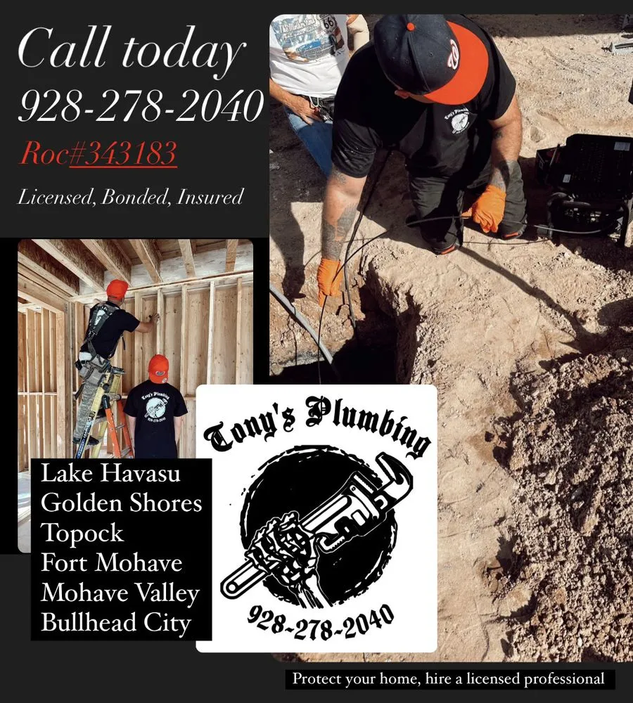 Slide of Tony’s Plumbing