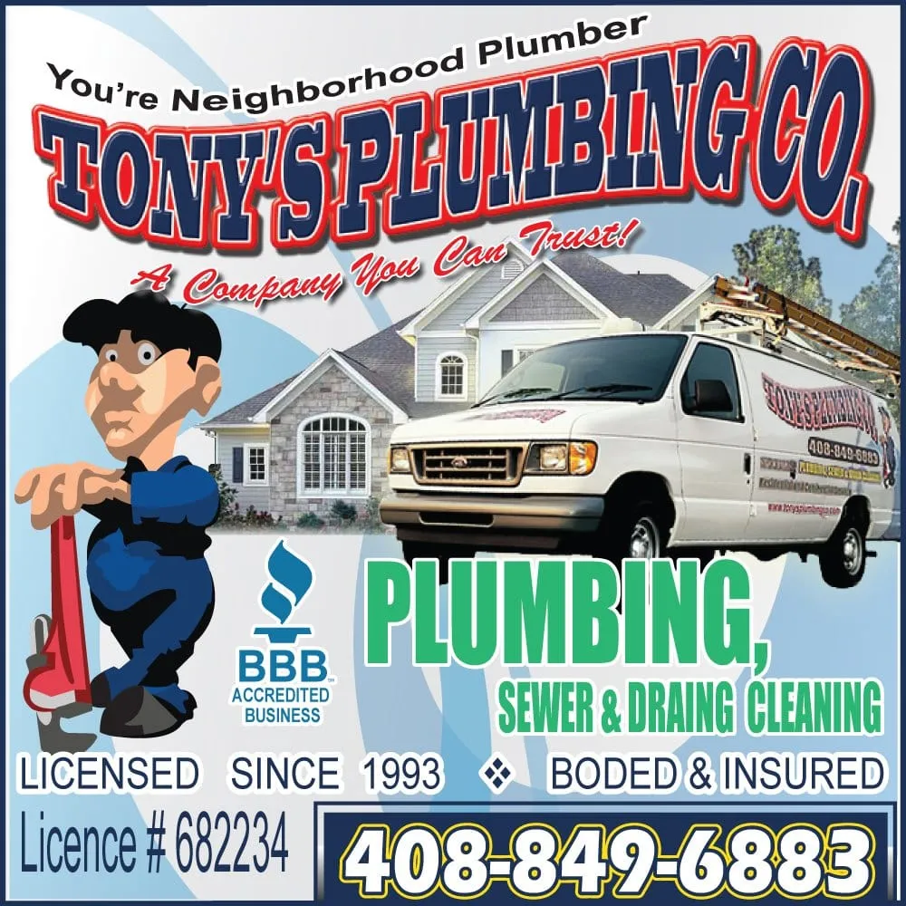 Slide of Tonys Plumbing