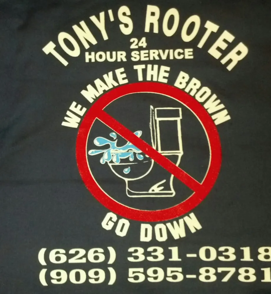 Slide of Tony's Rooter Service