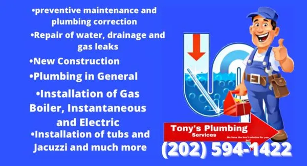 Tony'ss Plumber Logo