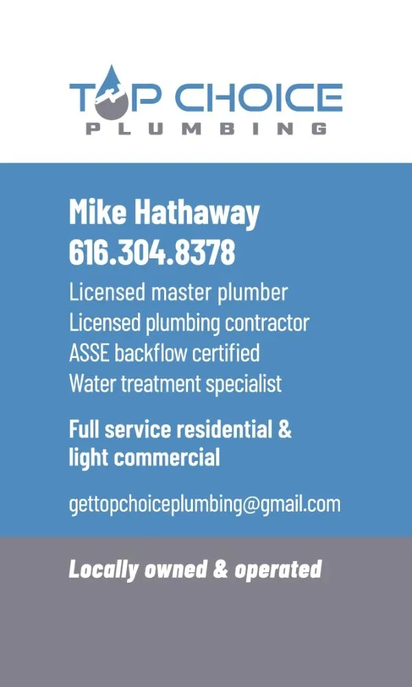 Slide of Top Choice Plumbing