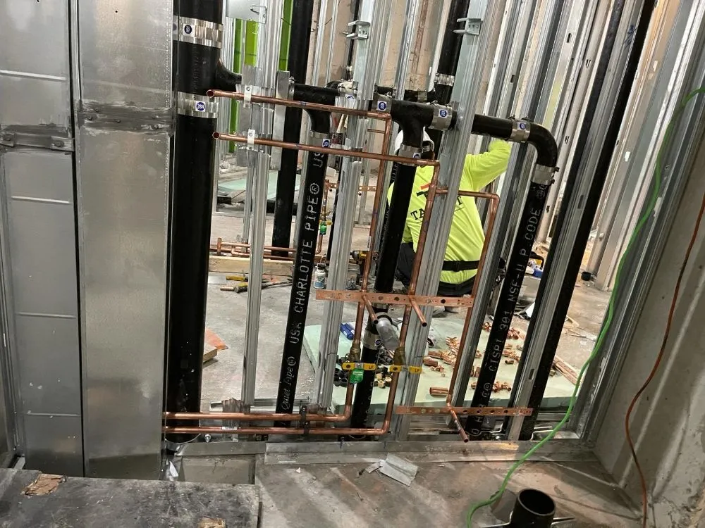 Trusted pipe repair in New York, NY by Top Construction & Hvac Service