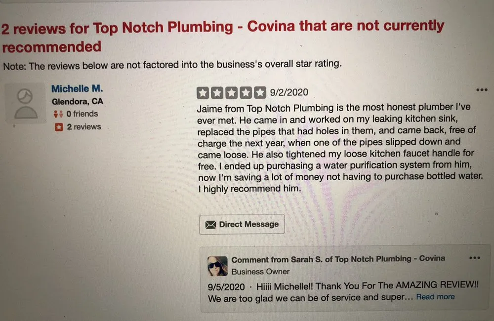 Expert pipe repair experts serving Covina, CA - Top Notch Plumbing - Covina