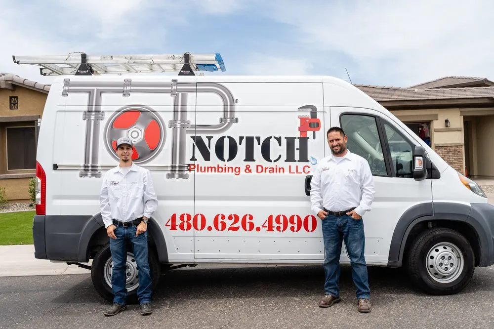 Emergency water heater service experts serving Gilbert, AZ - Top Notch Plumbing and Drain