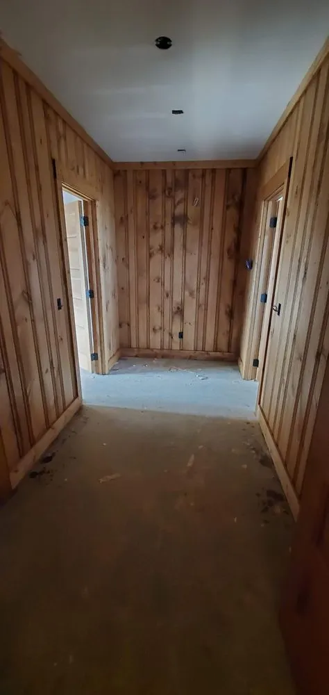 Slide of Top of ladder paint n drywall