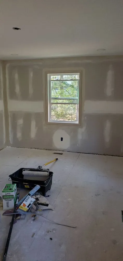 Slide of Top of ladder paint n drywall