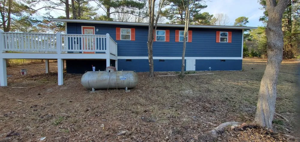 Slide of Top of ladder paint n drywall