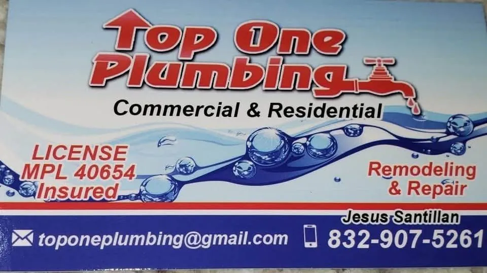 Slide of Top One Plumbing