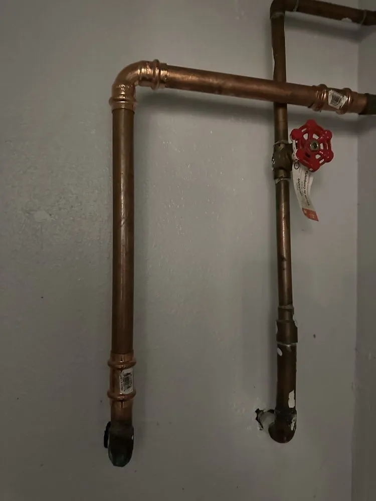 Slide of Top Plumbing