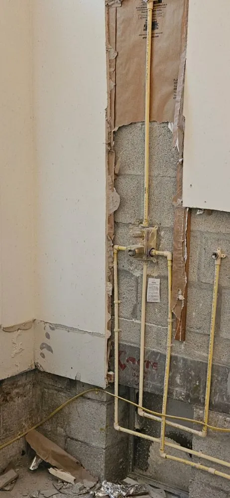 Slide of Top Plumbing