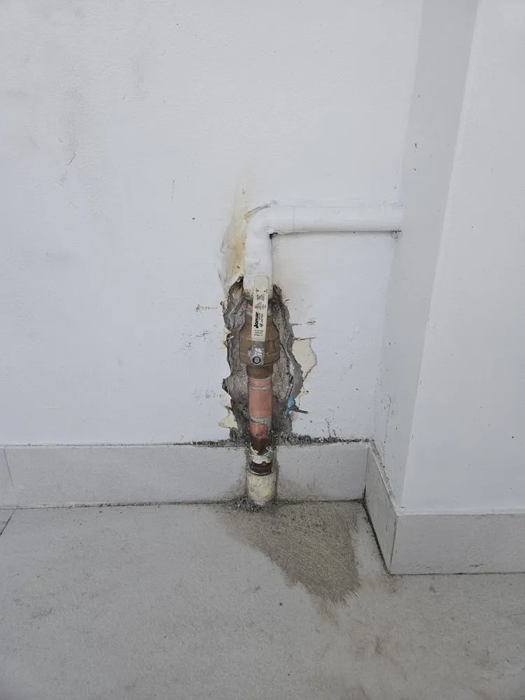Slide of Top Plumbing