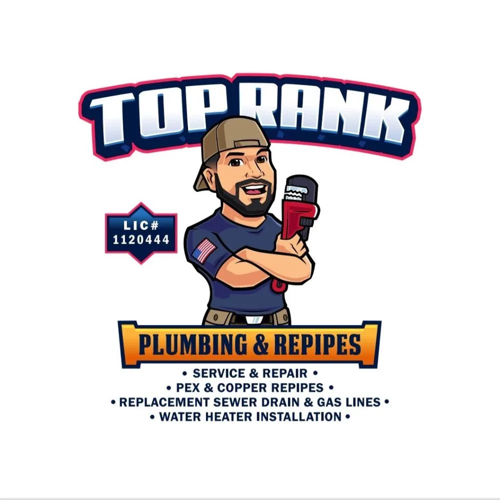 Slide of Top Rank Plumbing & Repipes