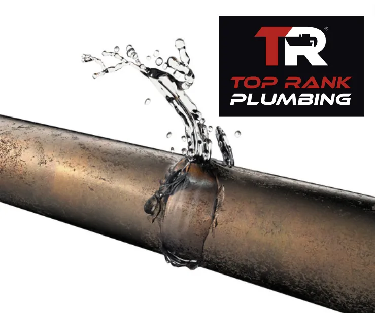 Emergency plumbing repair for homes in Citrus Heights, CA by Top Rank Plumbing