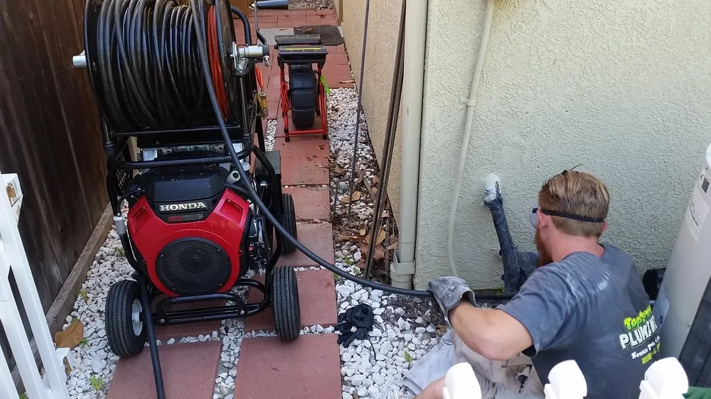 Slide of Top Service Plumbing