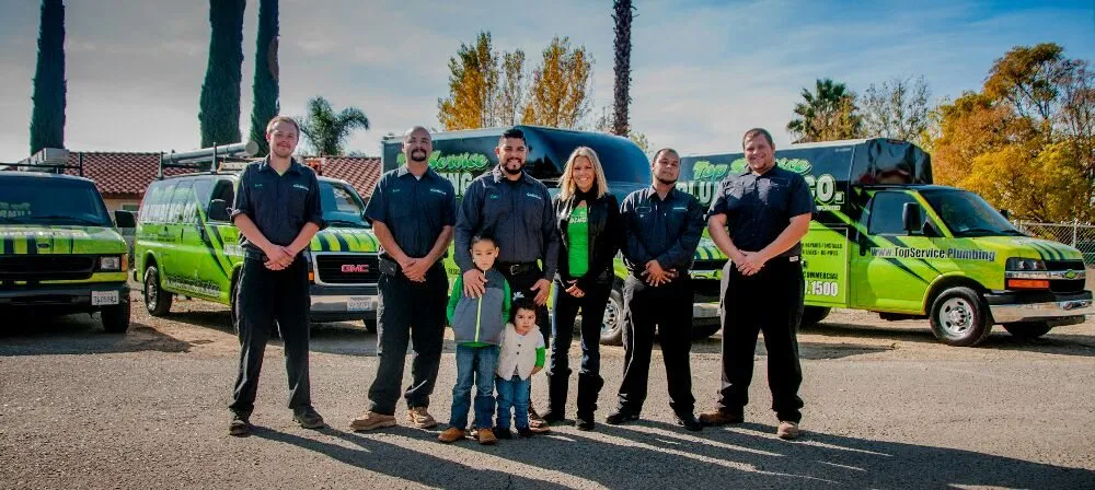 Slide of Top Service Plumbing