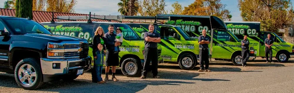 Slide of Top Service Plumbing