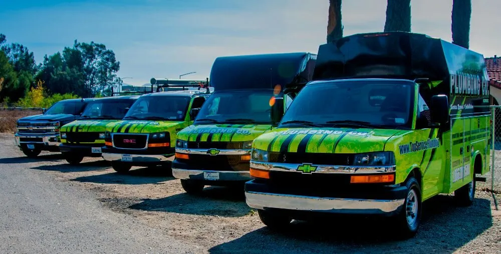 Slide of Top Service Plumbing