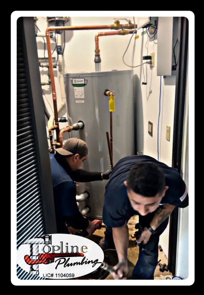 Slide of TopLine Plumbing