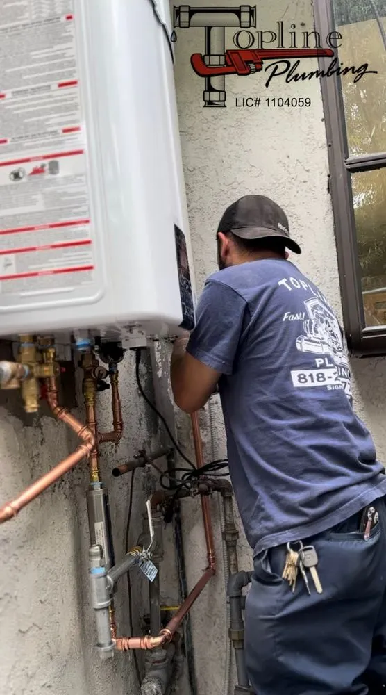 Slide of TopLine Plumbing