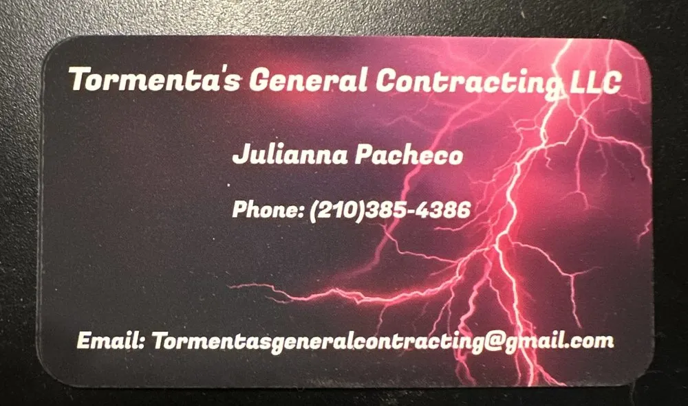 Slide of Tormenta's General Contracting