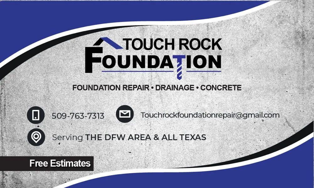 Slide of Touch Rock Foundation Repair