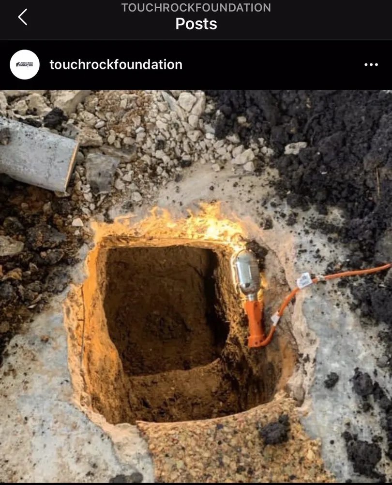Slide of Touch Rock Foundation Repair