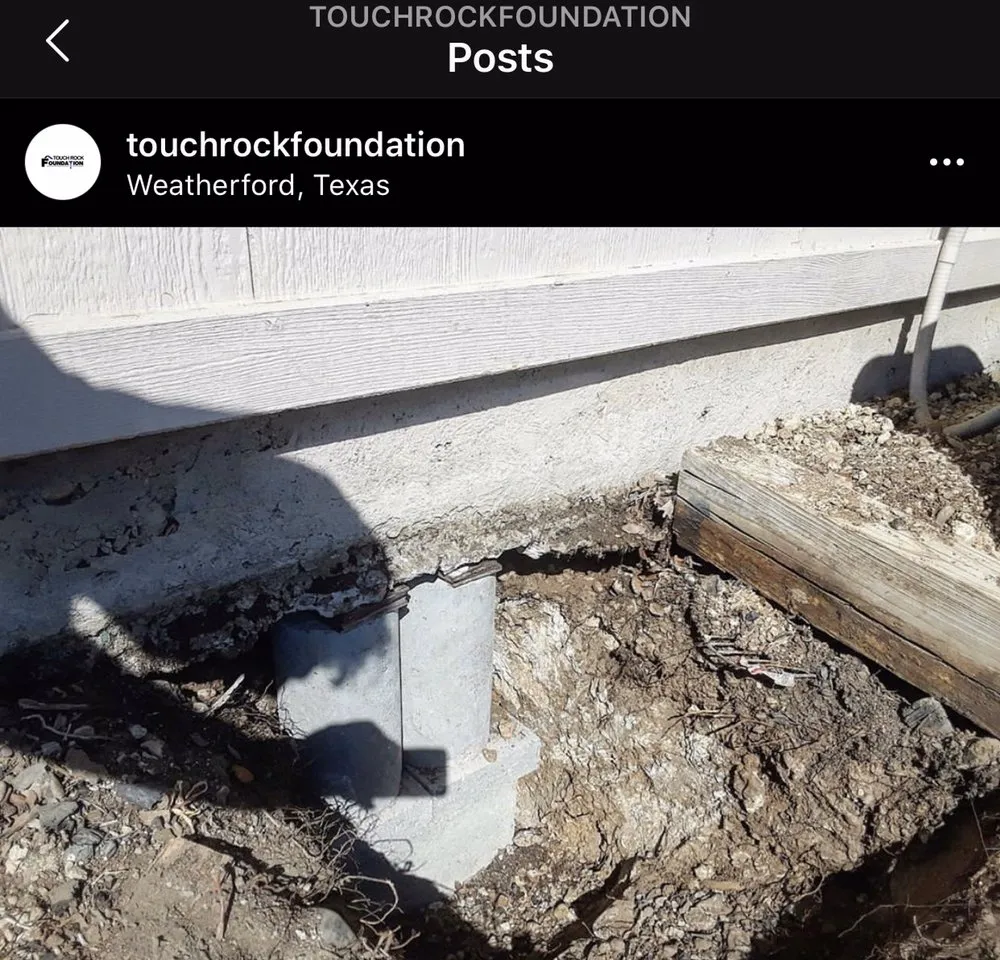 Slide of Touch Rock Foundation Repair