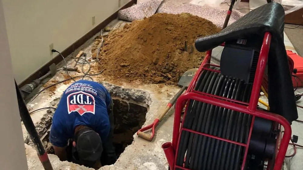 Slide of Touchdown Plumbing & Drains