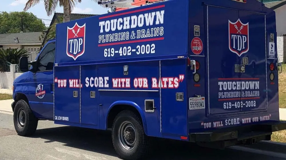 Slide of Touchdown Plumbing & Drains