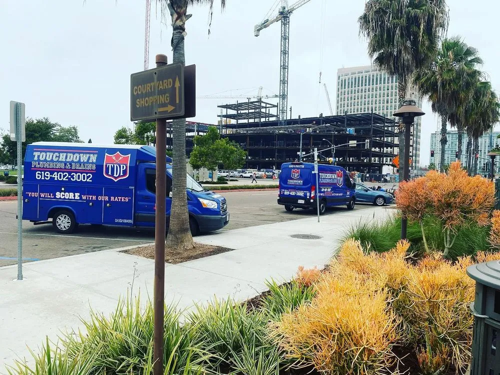 Slide of Touchdown Plumbing & Drains