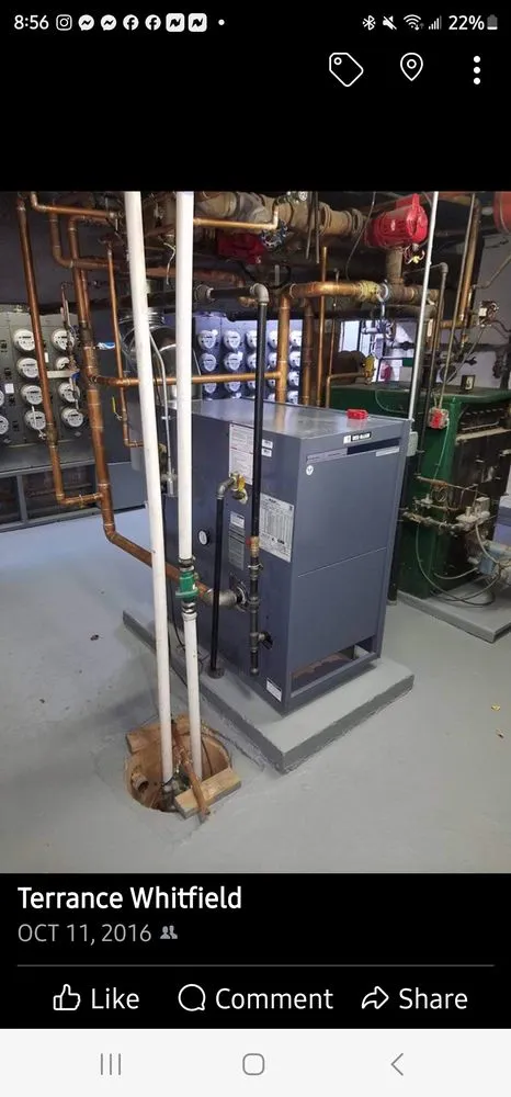 Slide of Trademark Plumbing and Heating